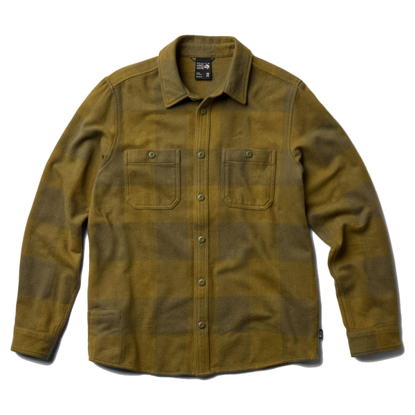 Chemise en flanelle Plusher à manches longues - Homme