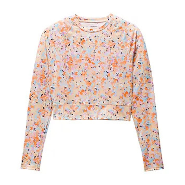 Haut rashguard court Salt Kissed - Femme