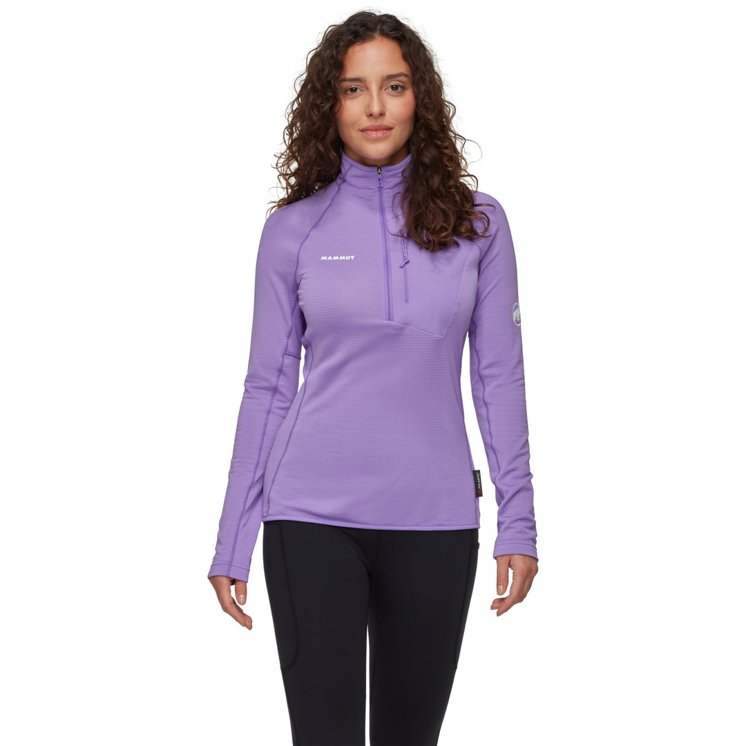 Chandail Aenergy Light ML Demi Zip - Femme