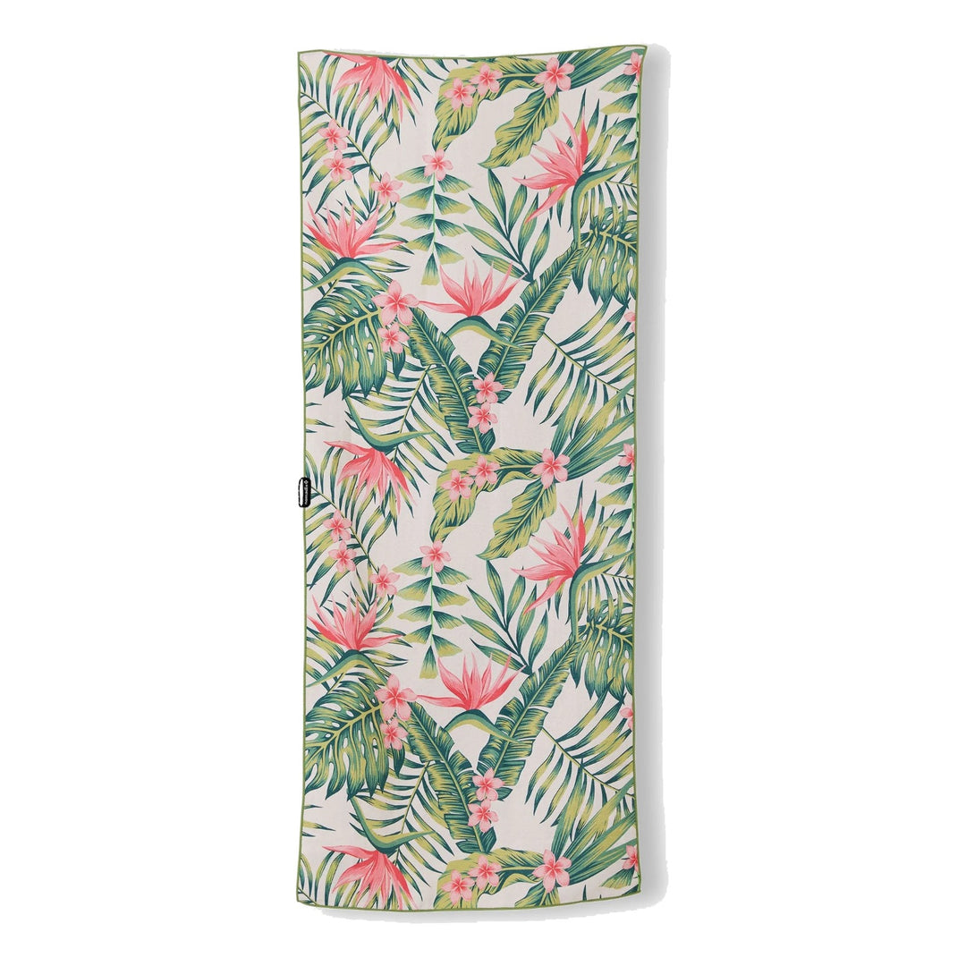 Serviette Nomadix Palms Pink - motif deploye