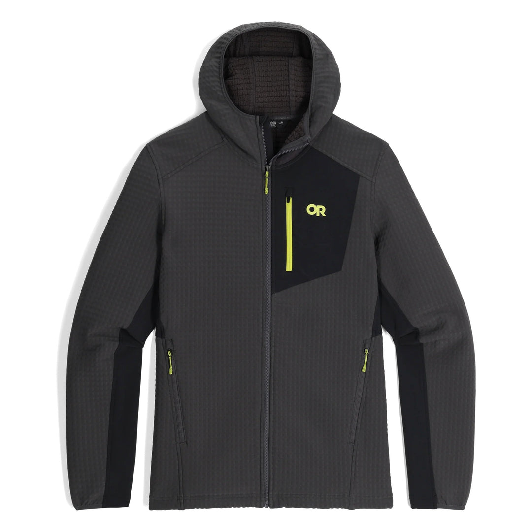 Men's Vigor Plus Fleece Hoodie - Storm/Black