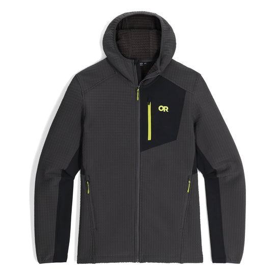 Men's Vigor Plus Fleece Hoodie - Storm/Black