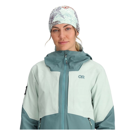 Tuque Bluet Outdoor Research - Fresh Mint Floral - portee de face