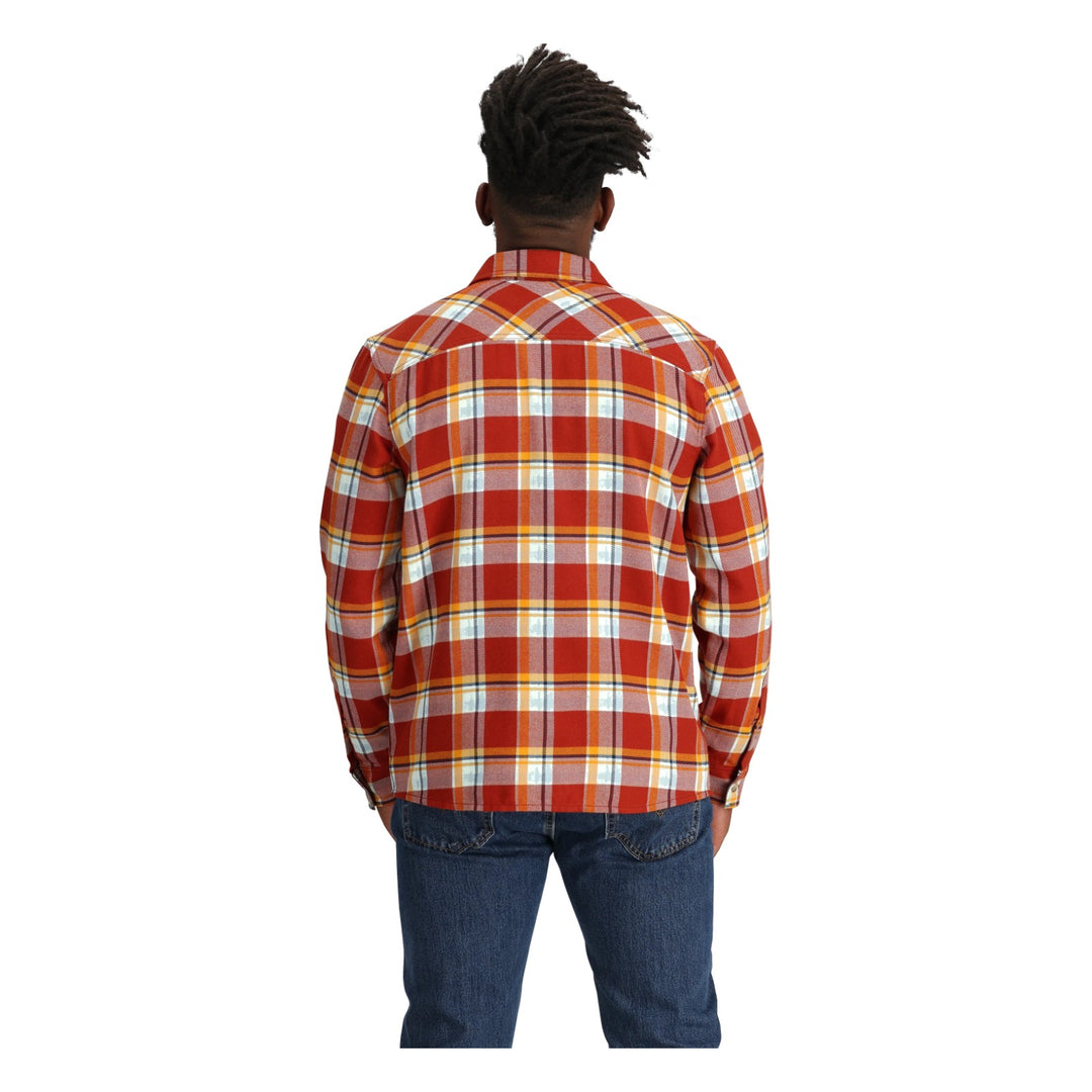 Chemise Feedback Flannel Twill - Jupiter Plaid - vue arriere