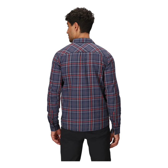 Chemise en flanelle Ravenna - Lingonberry Plaid - vue arriere