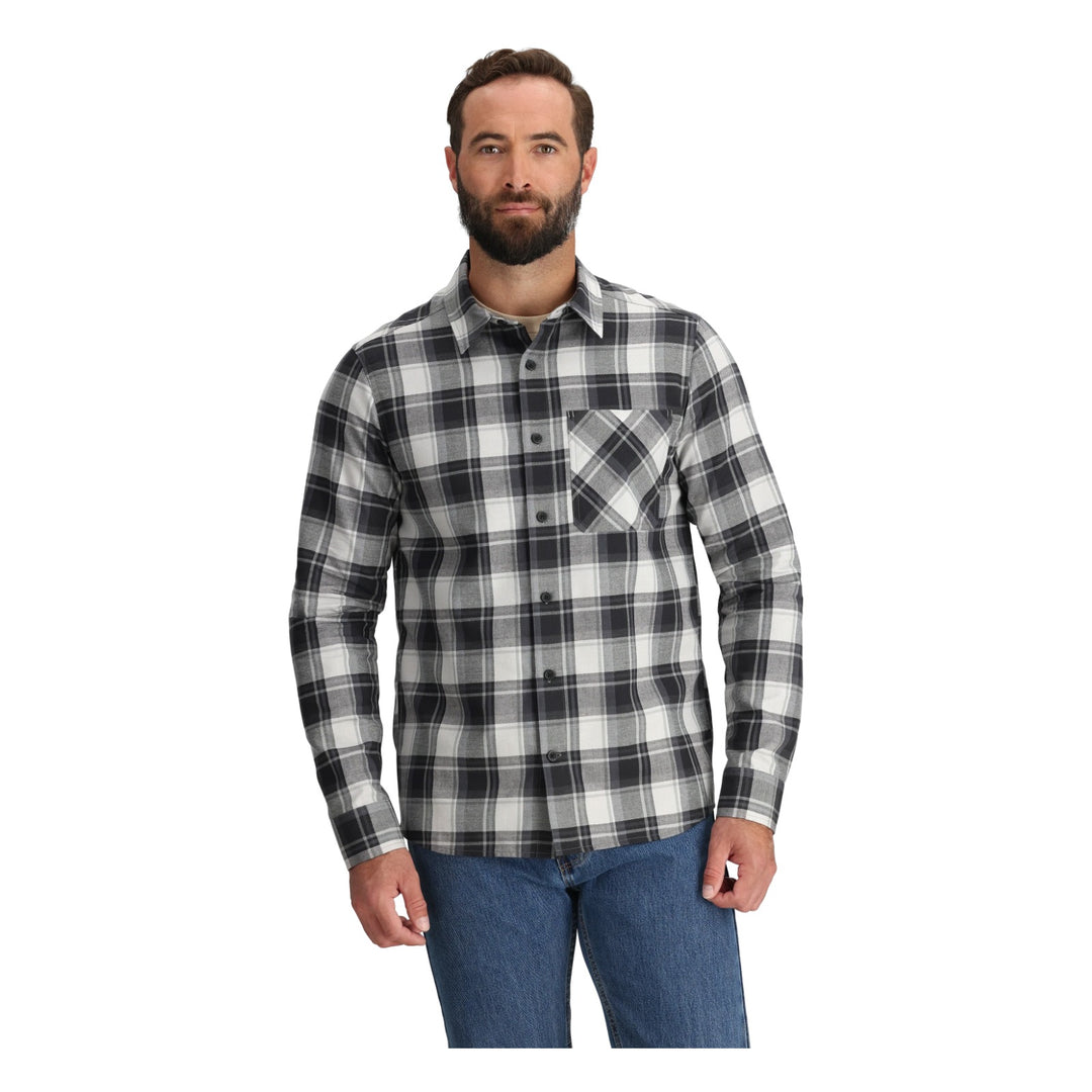 Chemise en flanelle Ravenna - Storm Plaid - vue avant
