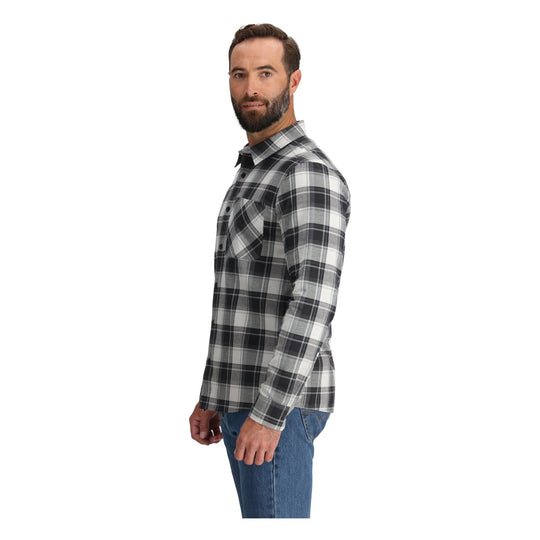 Chemise en flanelle Ravenna - Storm Plaid - profil