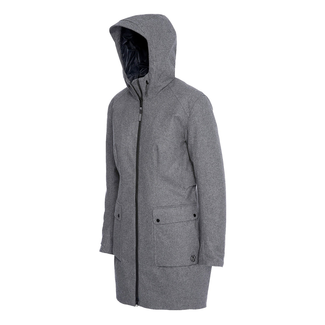 Parka isolée en laine laminée Alchemy Equipment - vue de côté