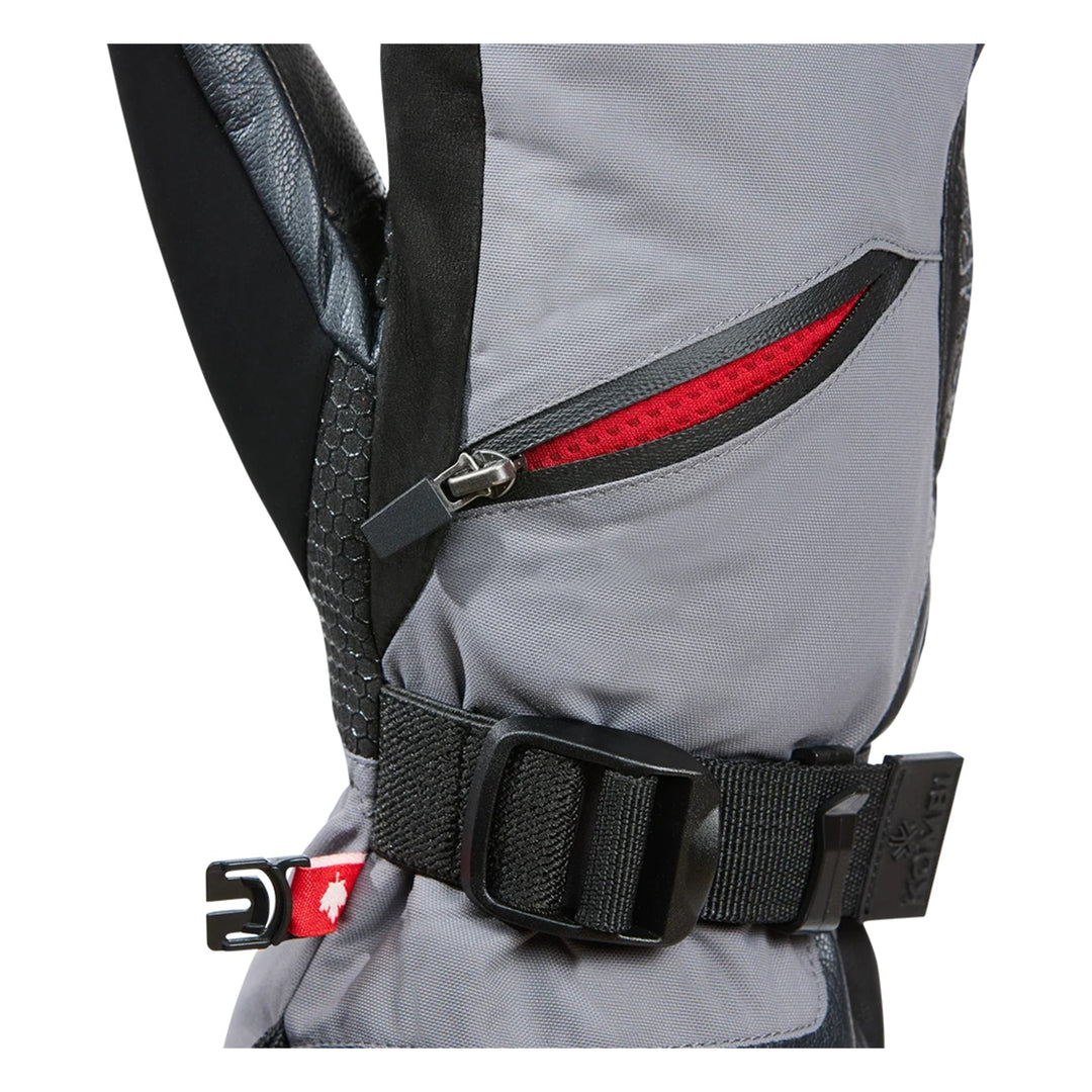 Mitaines The Patroller Kombi homme Castlerock - detail poignet et sangle