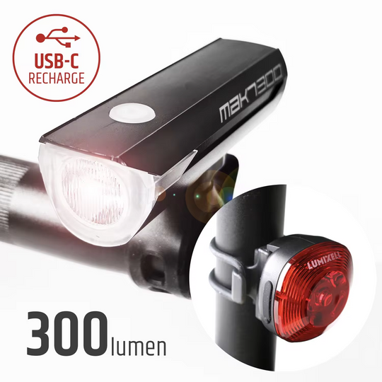 Nakt 300 Bike Light Set