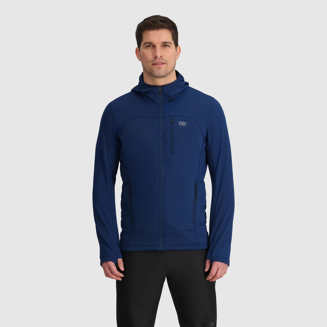 Veste Polaire Vigor Grid Full Zip Hoodie - Homme