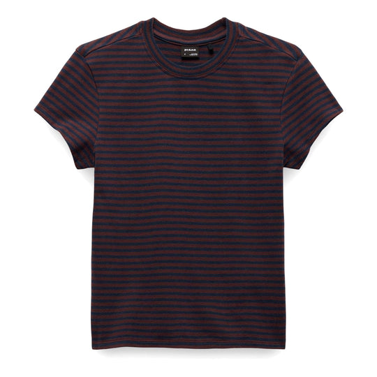 T-shirt Lotus - Femme - Cacao Stripe