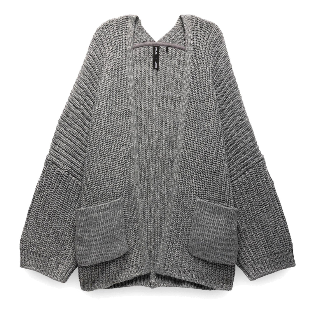 Cardigan long Sunday River - Femme - Heather Grey