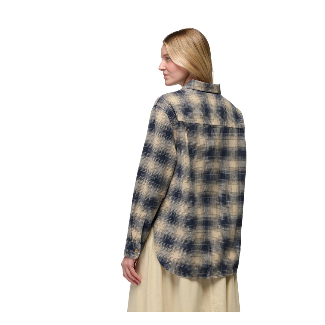 Chemise en flanelle Cabin Core - Femme - Stone - vue 3