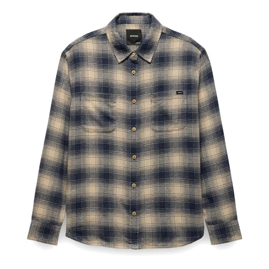 Chemise en flanelle Cabin Core - Femme - Stone