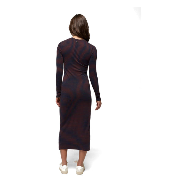 Robe mi-longue Lotus - Femme