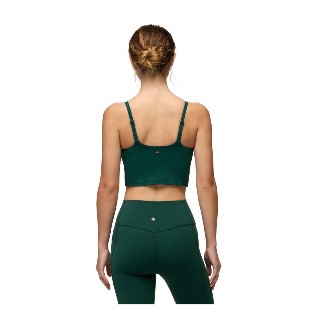 Soutien-gorge de sport long Luxara - Femme - Root Green - vue 3