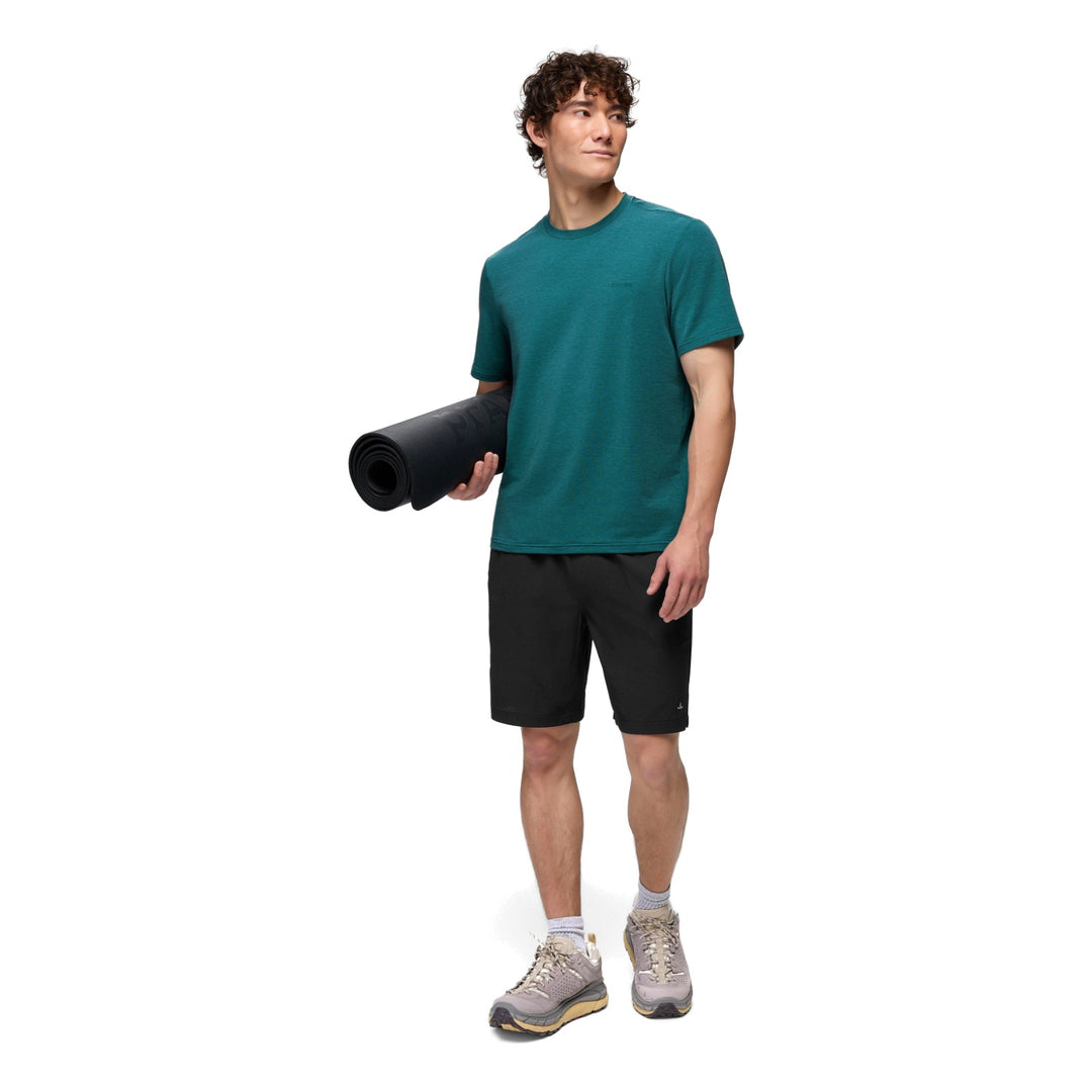 T-shirt technique Tolmie Tech - Homme - Blue Coral Heather - vue 4