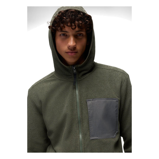 Veste en molleton à capuchon et fermeture éclair complète Stretch Zion - Homme - Spruce - vue 4