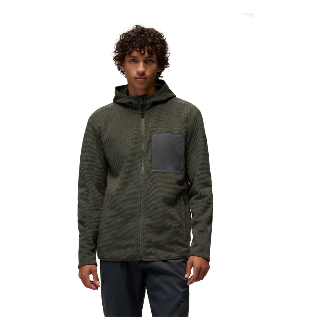 Veste en molleton à capuchon et fermeture éclair complète Stretch Zion - Homme - Spruce - vue 2