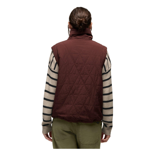 Veste réversible sans manches Encinitas - Femme - Cacao - vue 3