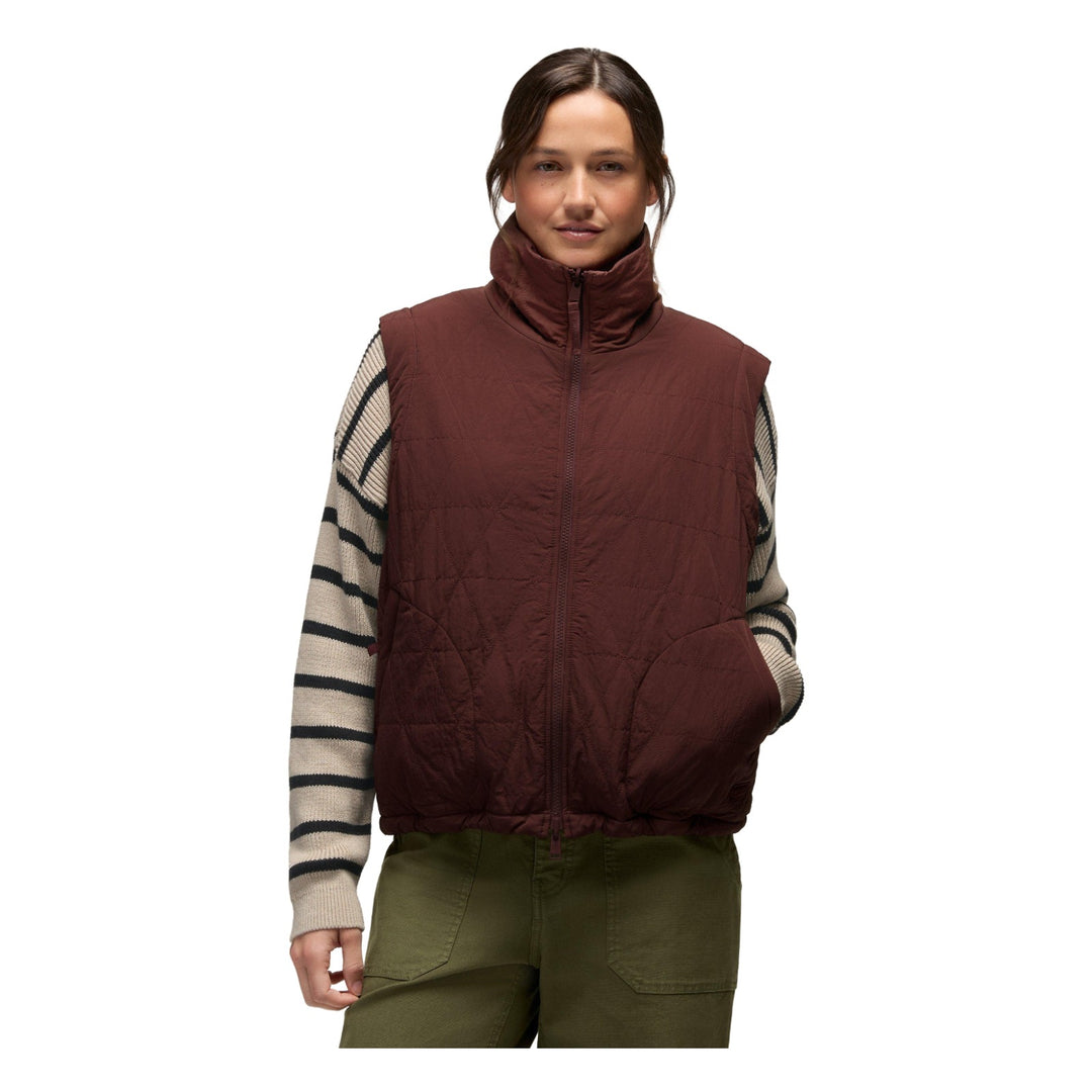 Veste réversible sans manches Encinitas - Femme - Cacao - vue 2