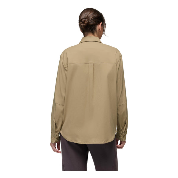 Chemise boutonnée à manches longues Stretch Zion - Femme