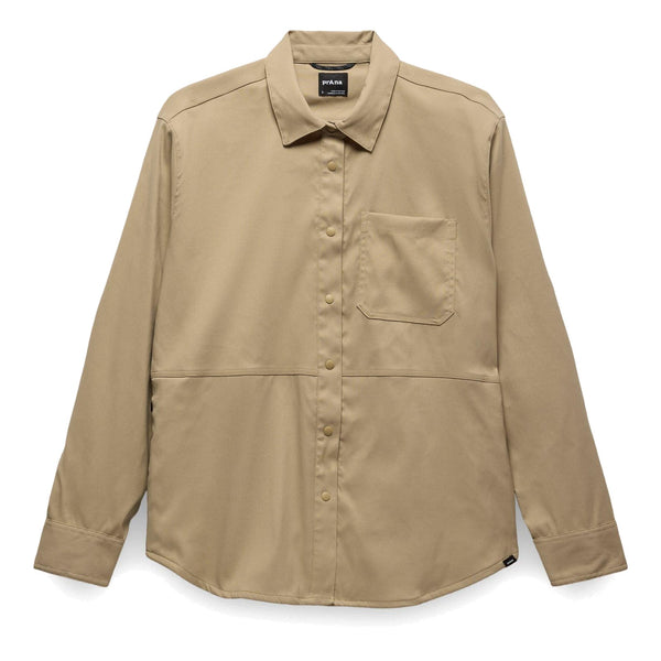 Chemise boutonnée à manches longues Stretch Zion - Femme