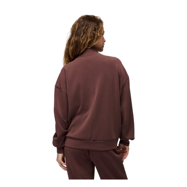 Chandail ample à demi-fermeture éclair Shea Soft - Femme