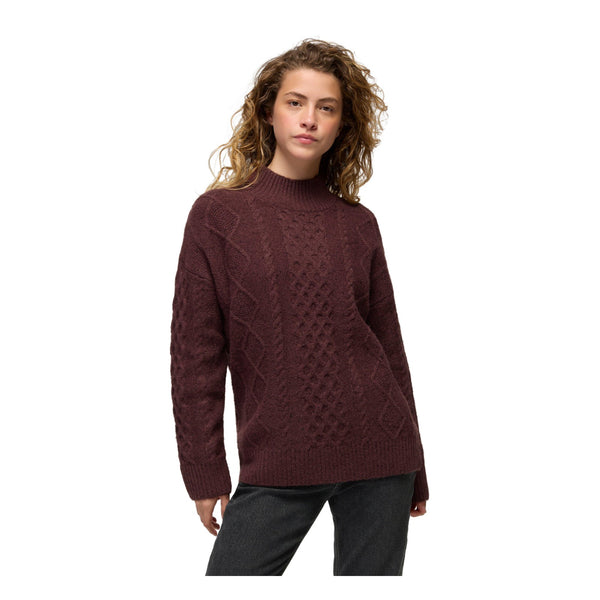 Chandail en tricot torsadé Amber Mountain - Femme