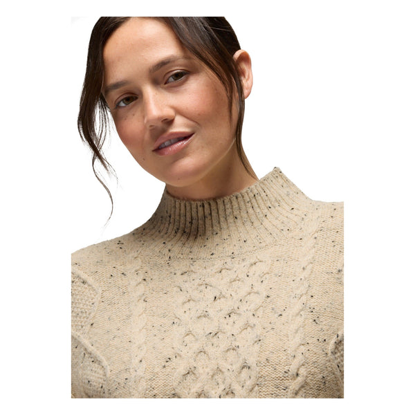 Chandail en tricot torsadé Amber Mountain - Femme