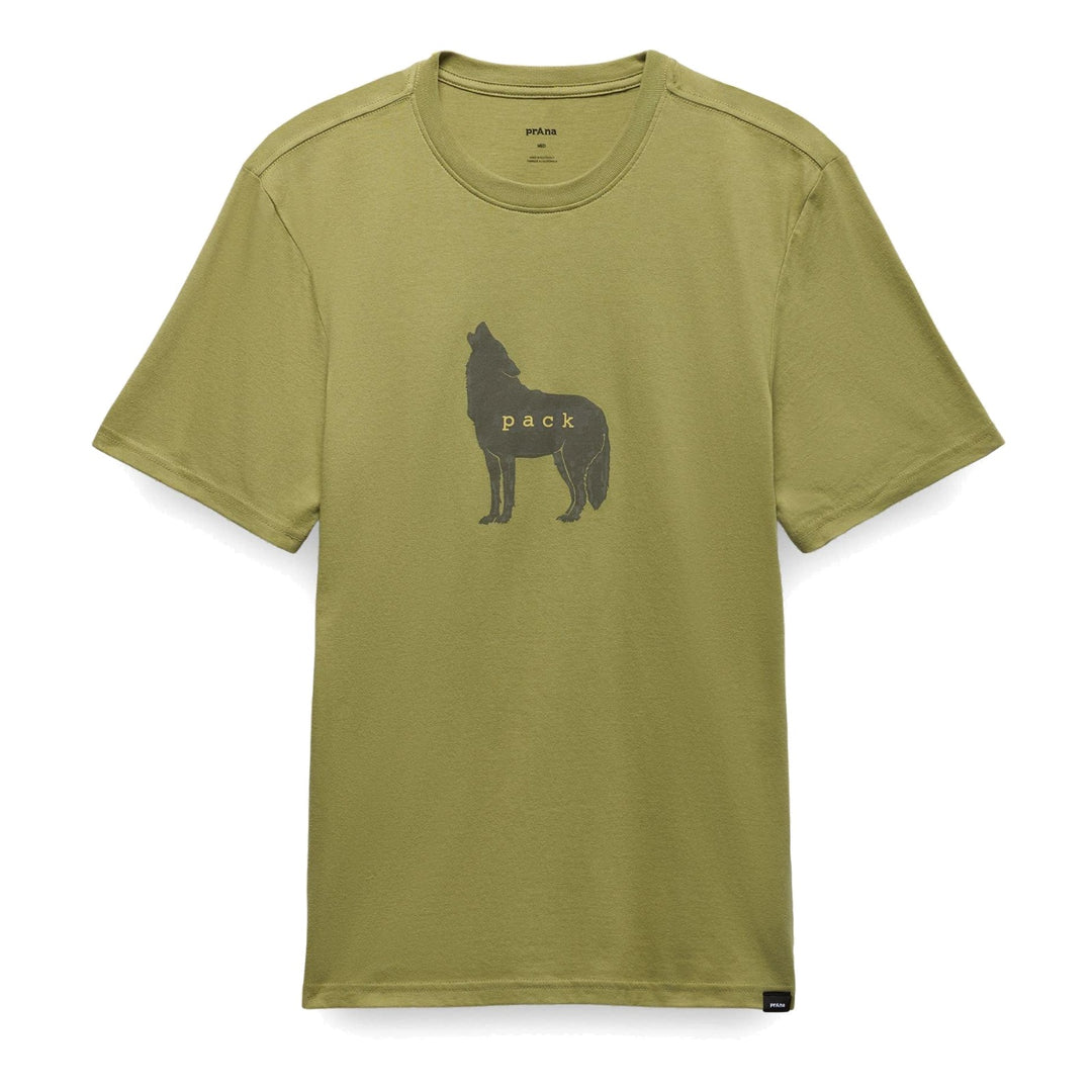 T-shirt Wolf Pack Journeyman - Homme - Olympia