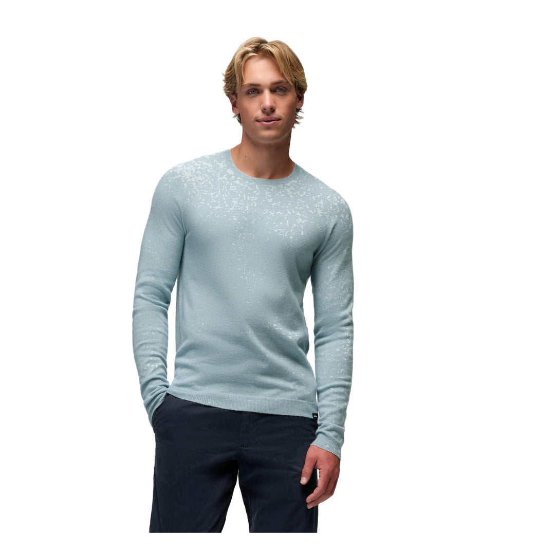 Chandail en tricot Three Falls Crew - Homme - Glacier Skies - vue 2