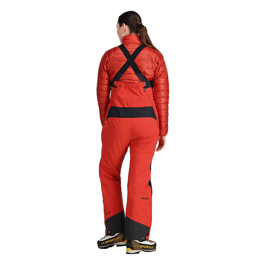 Salopette Archangel Outdoor Research Cranberry Black - portée de dos