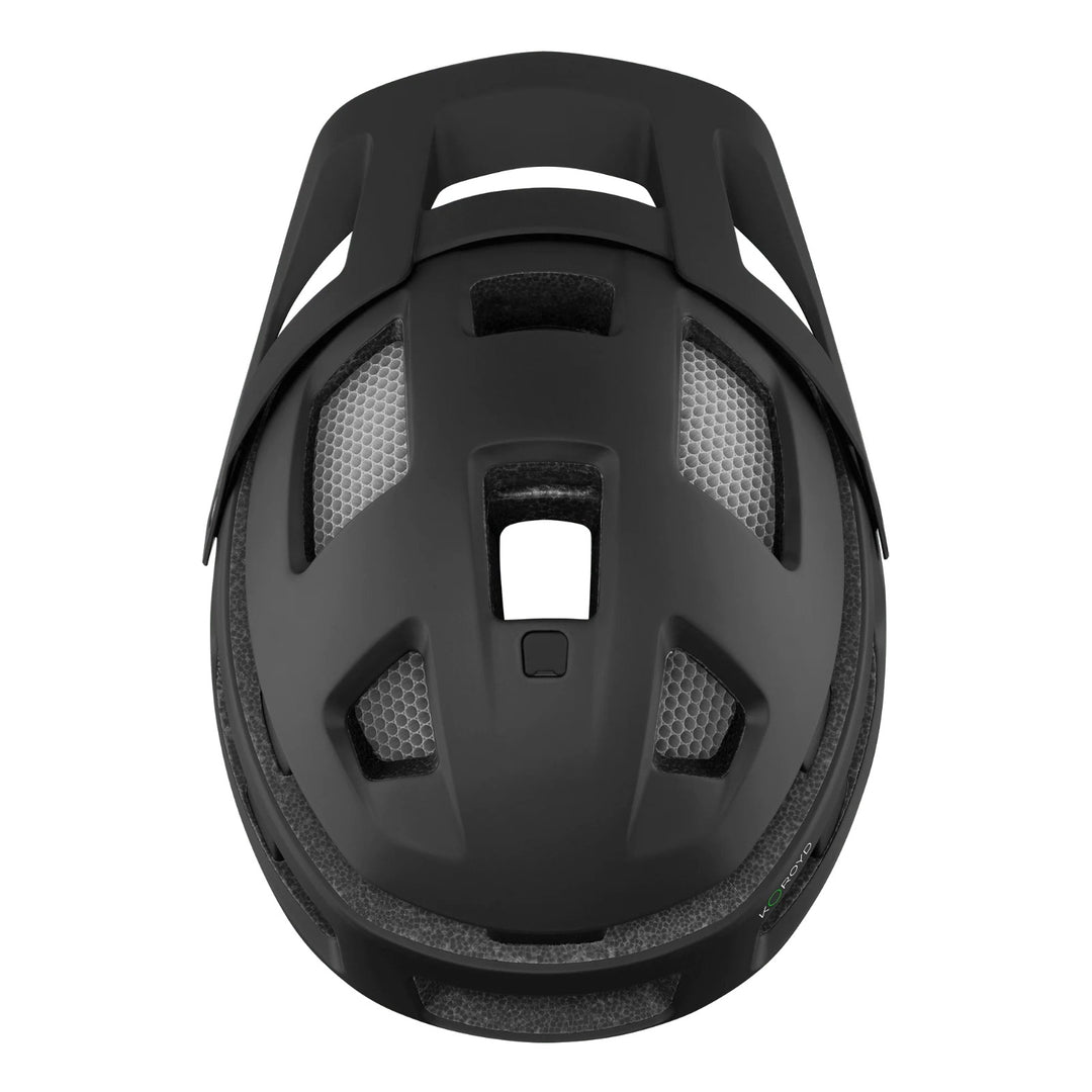 Casque Smith Forefront 2 Mips - Matte Black - vue de dessus