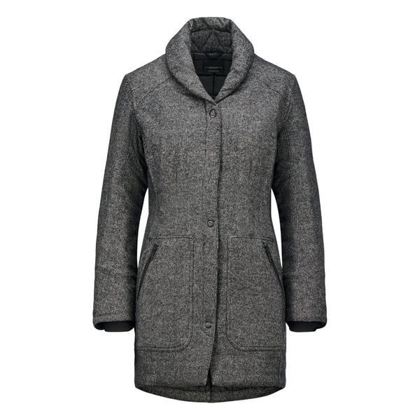 Manteau isolé à col châle - Femme