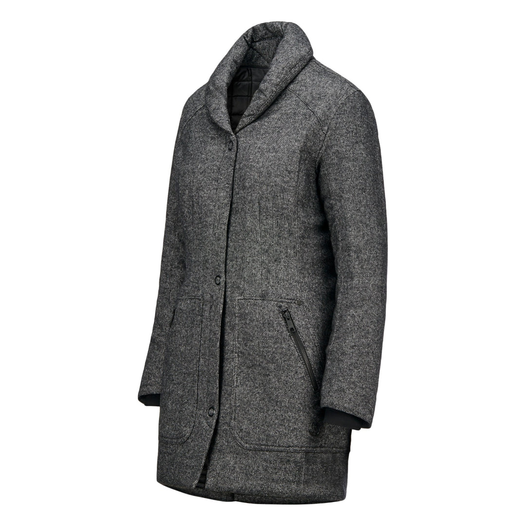 Manteau isolé à col châle Alchemy Equipment - vue de côté