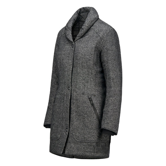 Manteau isolé à col châle Alchemy Equipment - vue de côté