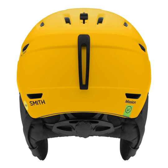 Casque de ski Mission MIPS Smith - Matte Gold Bar - dos
