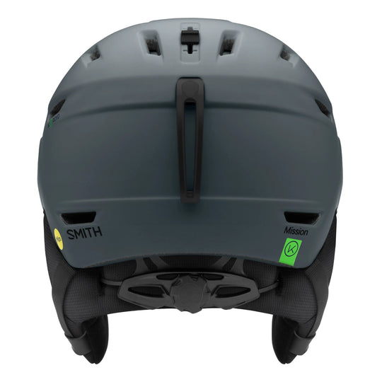 Casque de ski Mission MIPS Smith - Matte Slate - dos