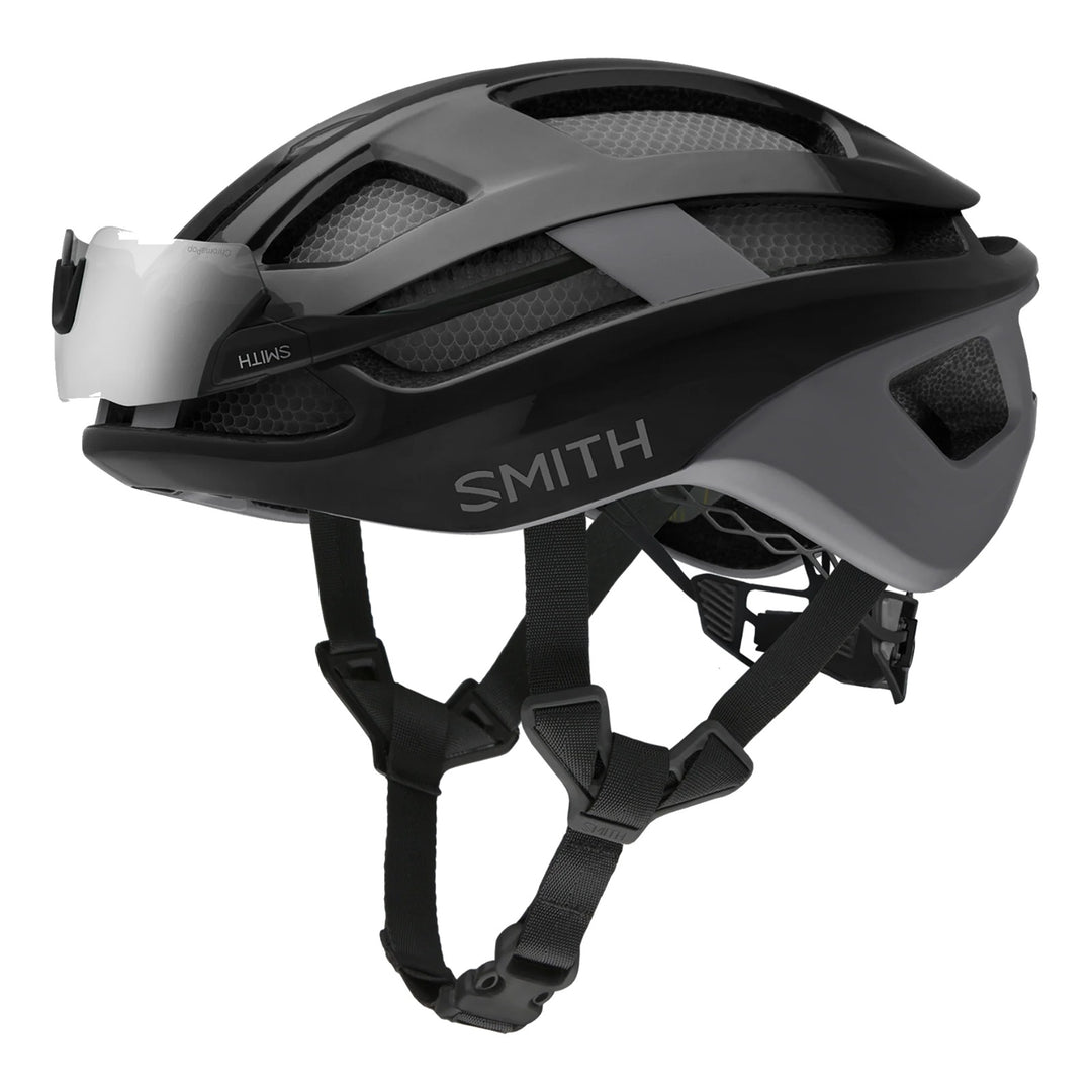 Casque de velo Smith Trace Mips - Black/Matte Cement - profil