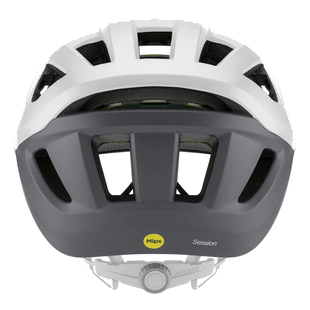 Casque de velo Smith Session Mips - Matte White/Cement - vue arriere