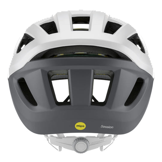 Casque de velo Smith Session Mips - Matte White/Cement - vue arriere