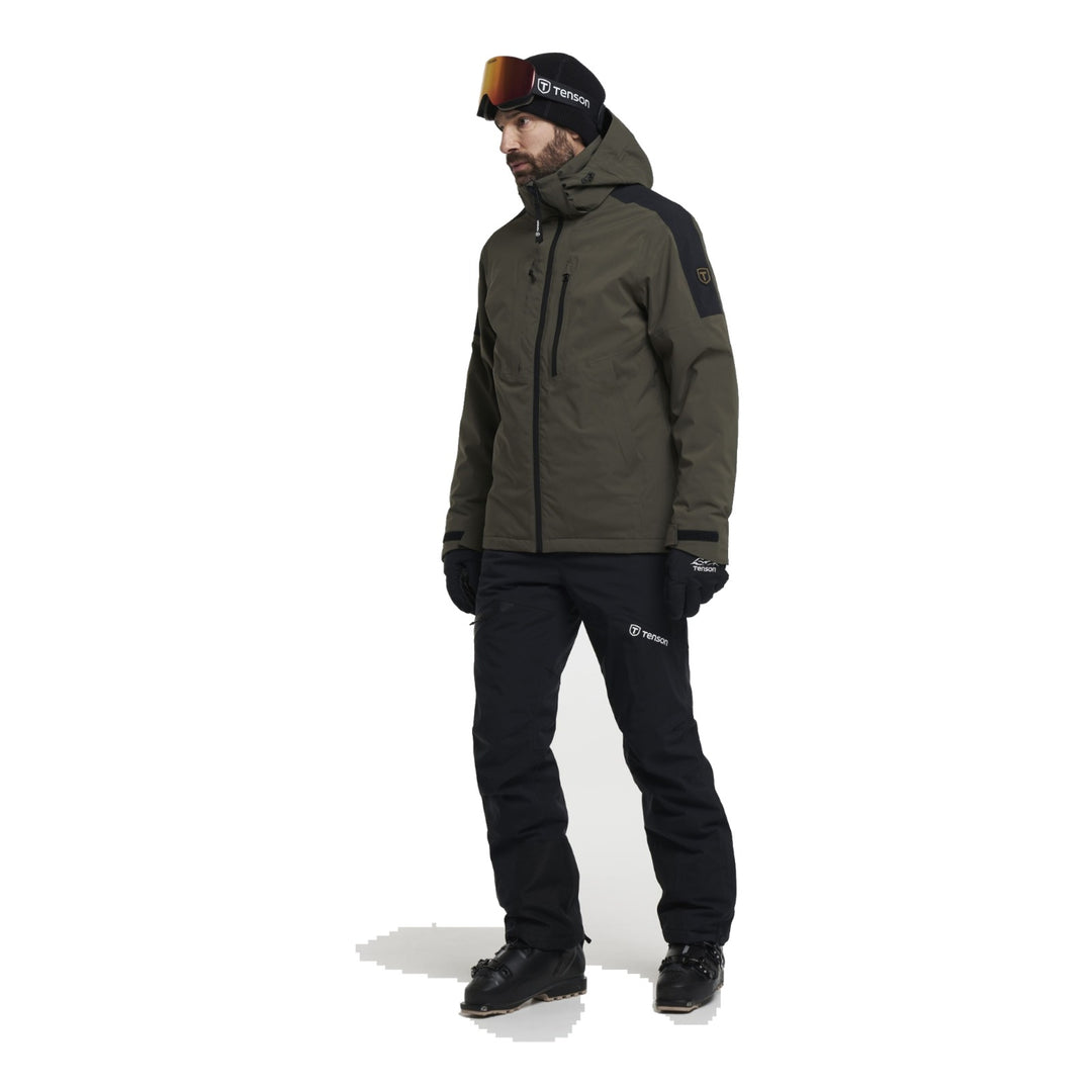 Manteau Core Ski 2.0 Tenson - Homme - Olive - face