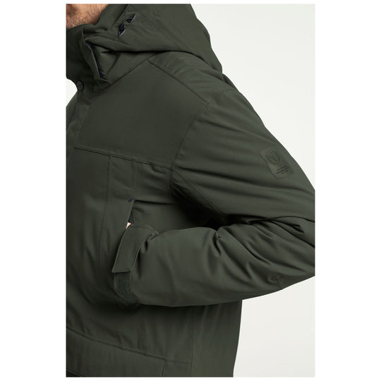Manteau Chris Tenson - Homme - Dark Olive - detail