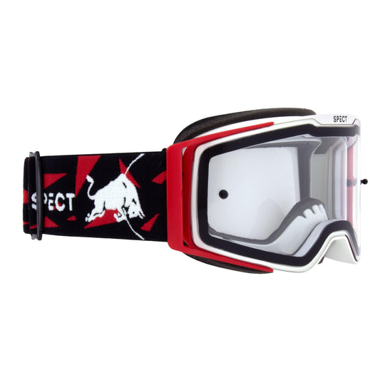 Lunettes Red Bull SPECT Torp White/Red Clear Flash - profil