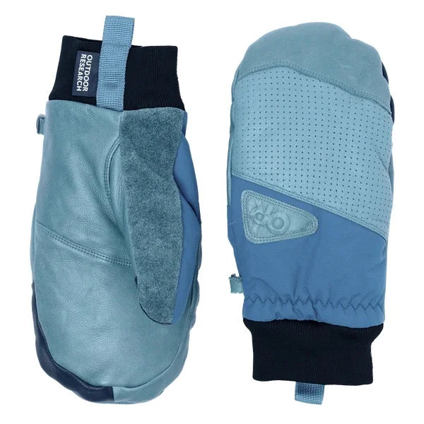 Snowcrew Leather Mittens - Unisex